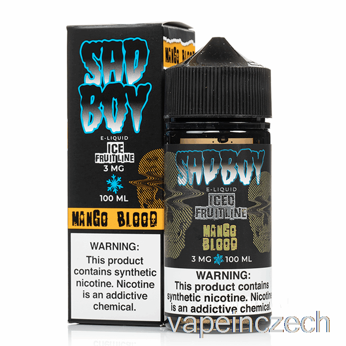 Ledová Mango Krev - Sadboy - 100ml 6mg Vape Bez Nikotinu